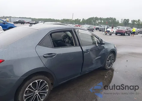 2015 Toyota Corolla S Plus из США, поврежденный, VIN 5YFBURHE9FP276838